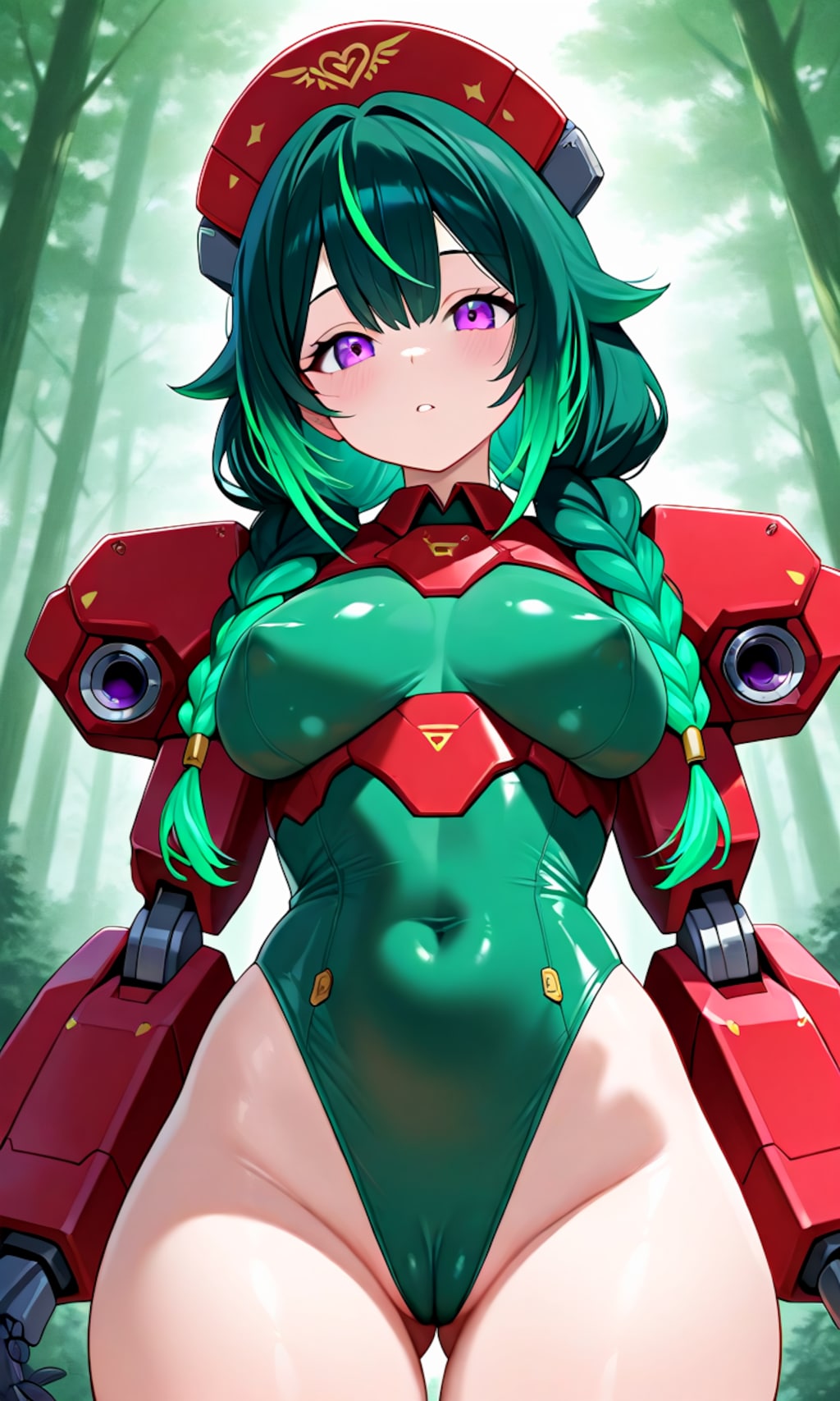 胸ポチスジ  メカ娘編