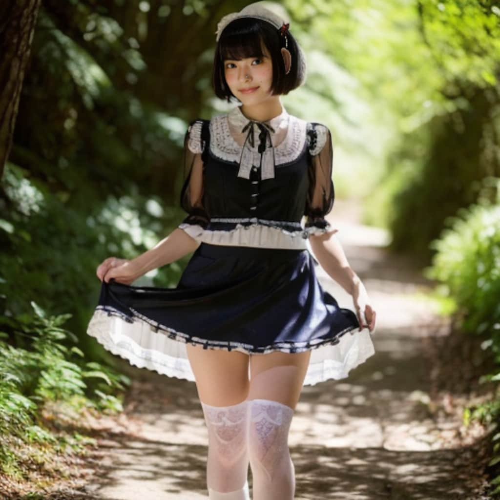 ロリータファッション・美少女ポートレート