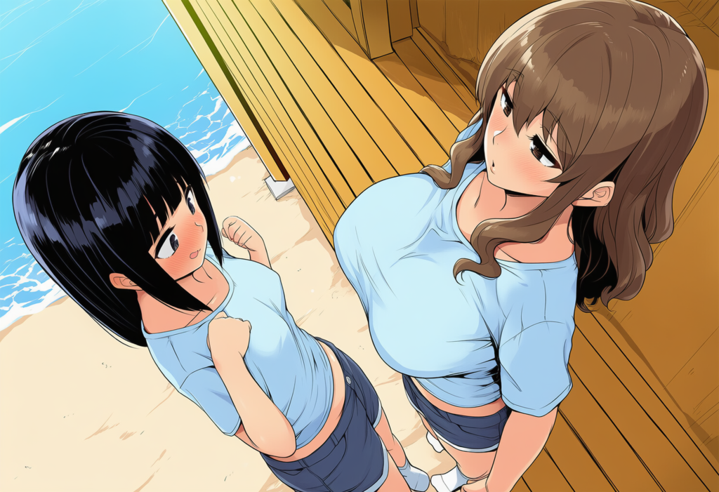 水着になる前から圧倒的な敗北感