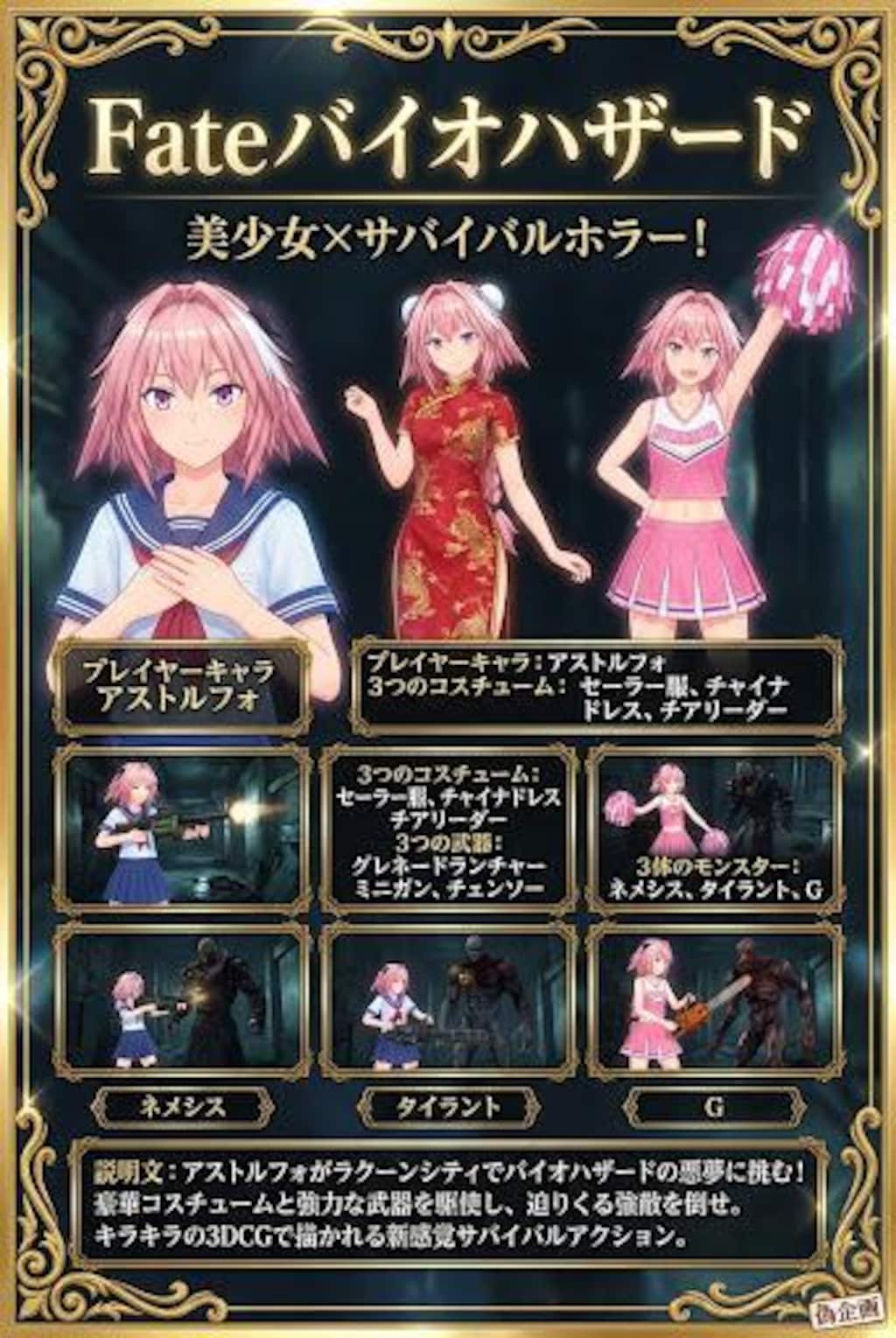 ゲーム雑誌　バイオハザード　アストルフォ