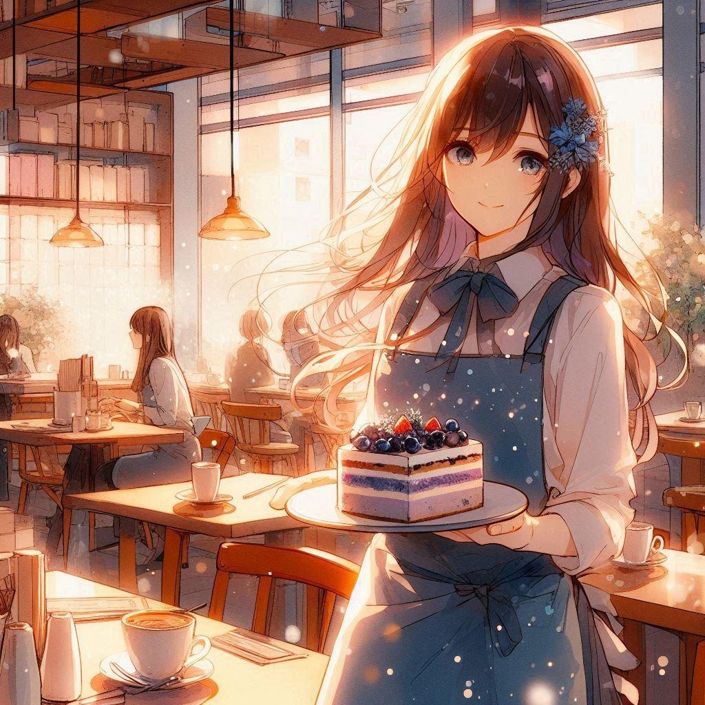 ブルーベリーケーキ