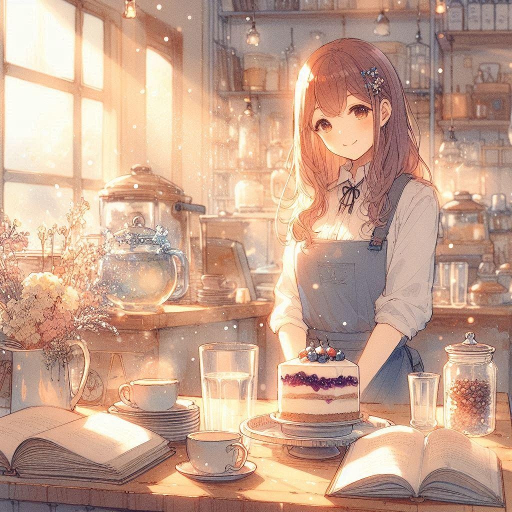 ブルーベリーケーキ