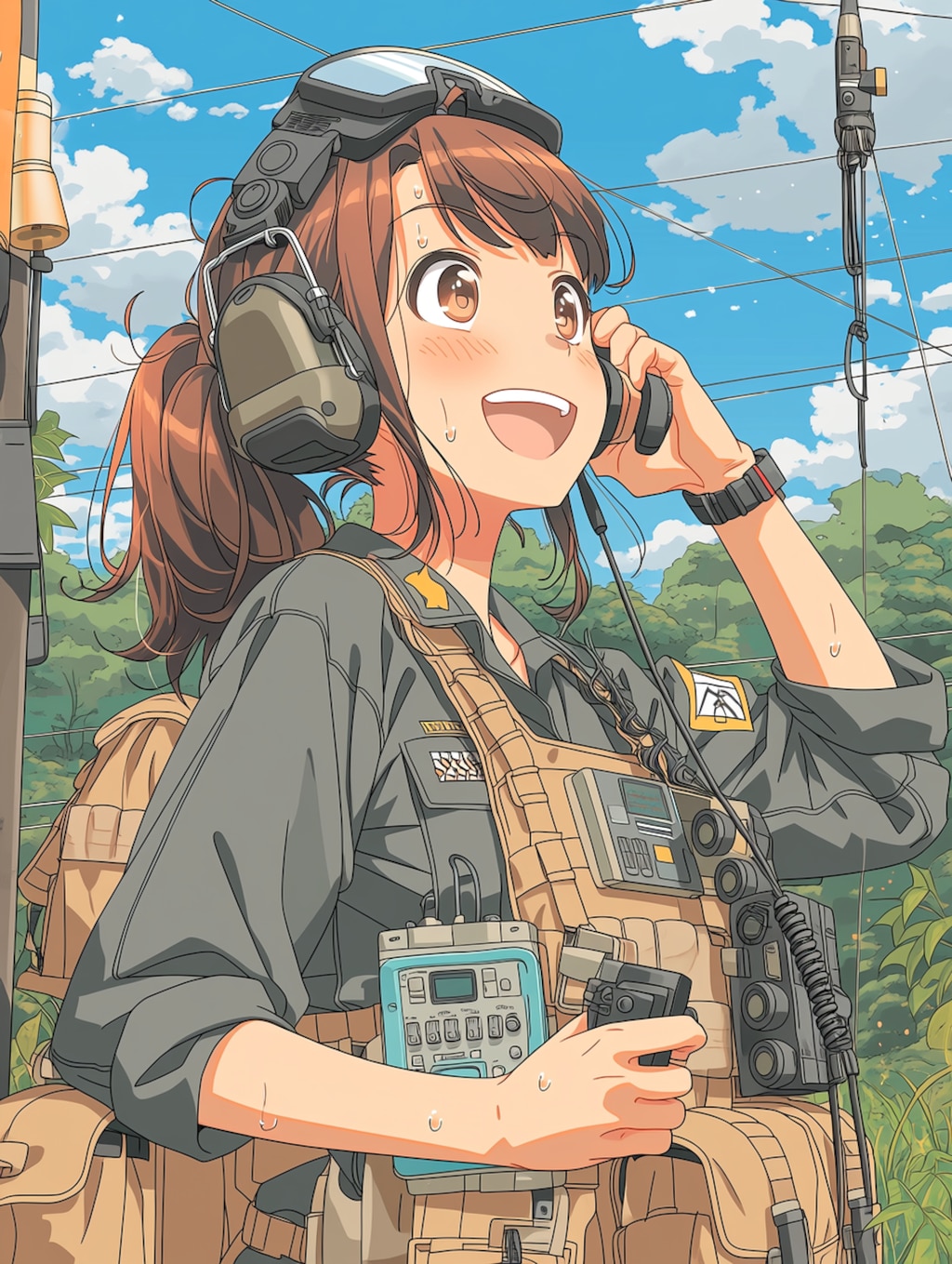 今日も電波は良好です。