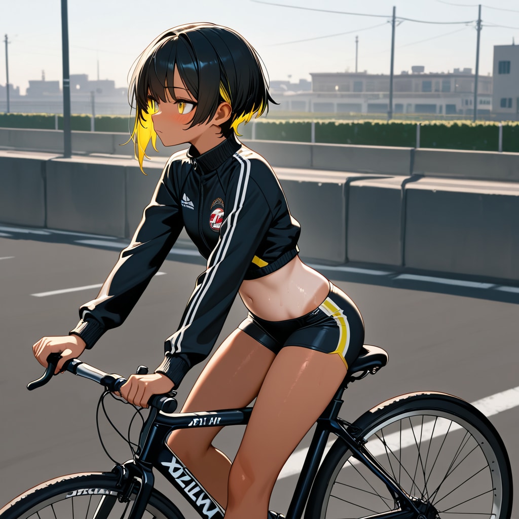 黒黄色少女①