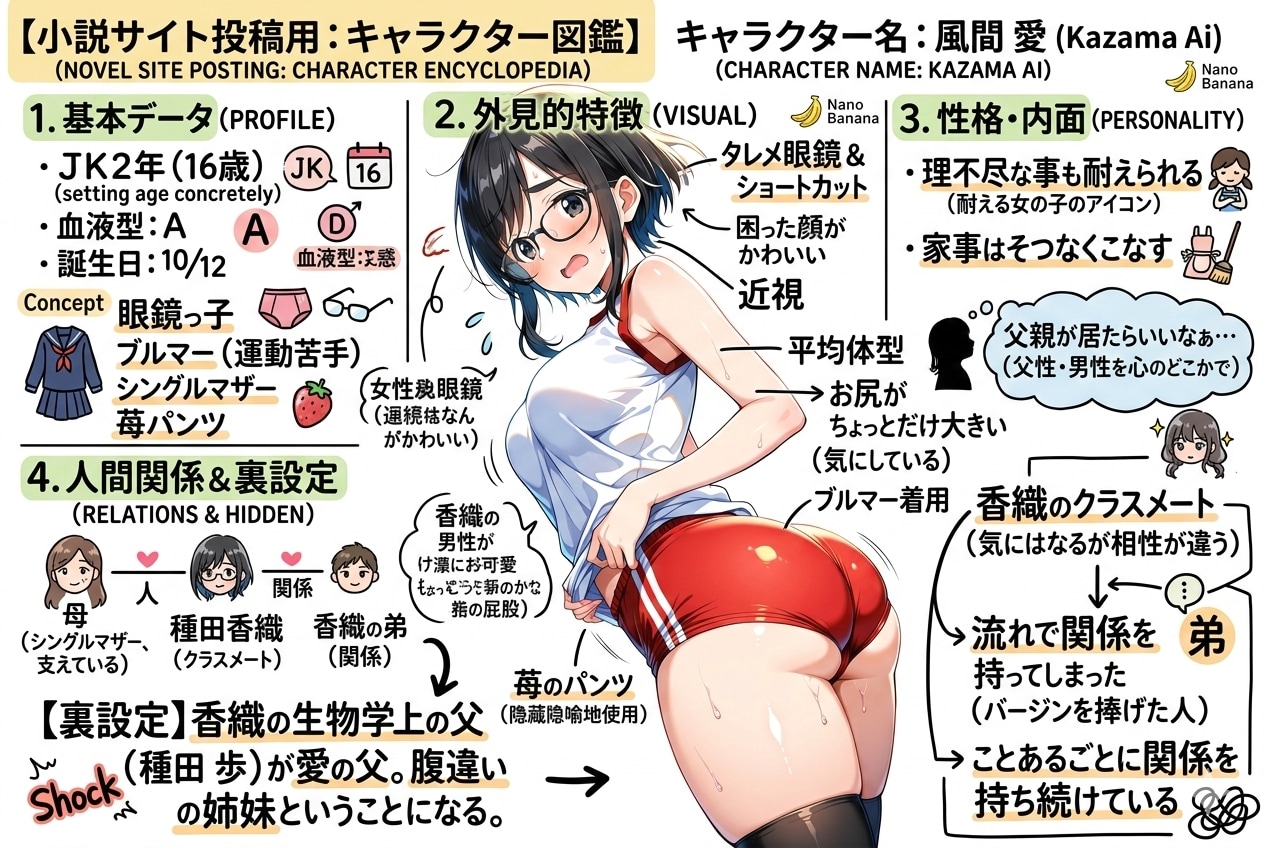風間愛（かざま　あい）_誕生秘話