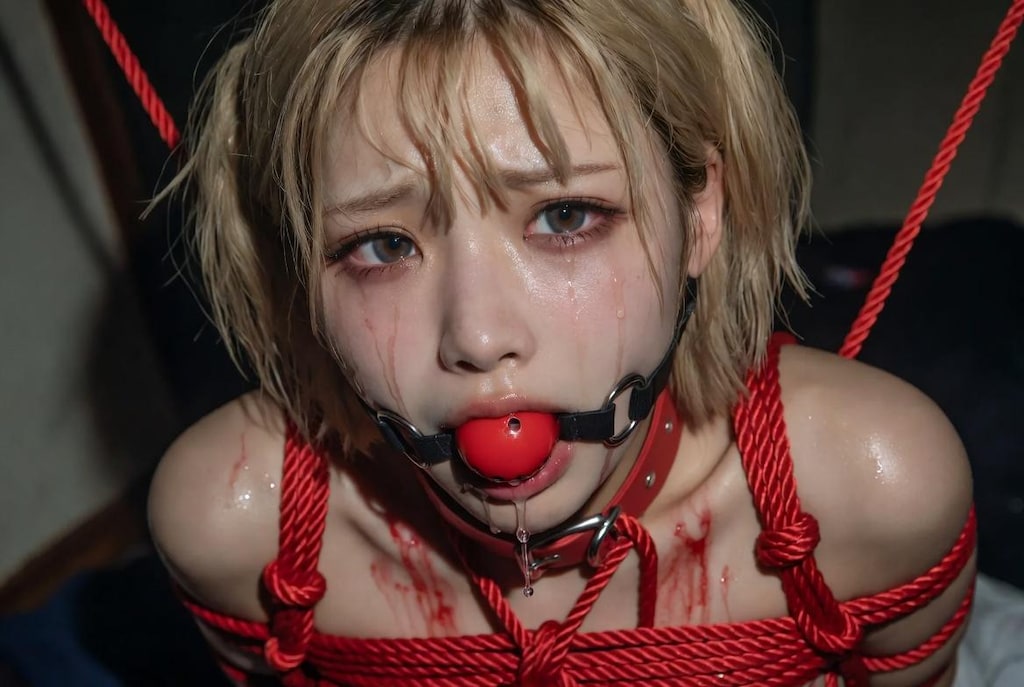 泣き顔ボールギャグ