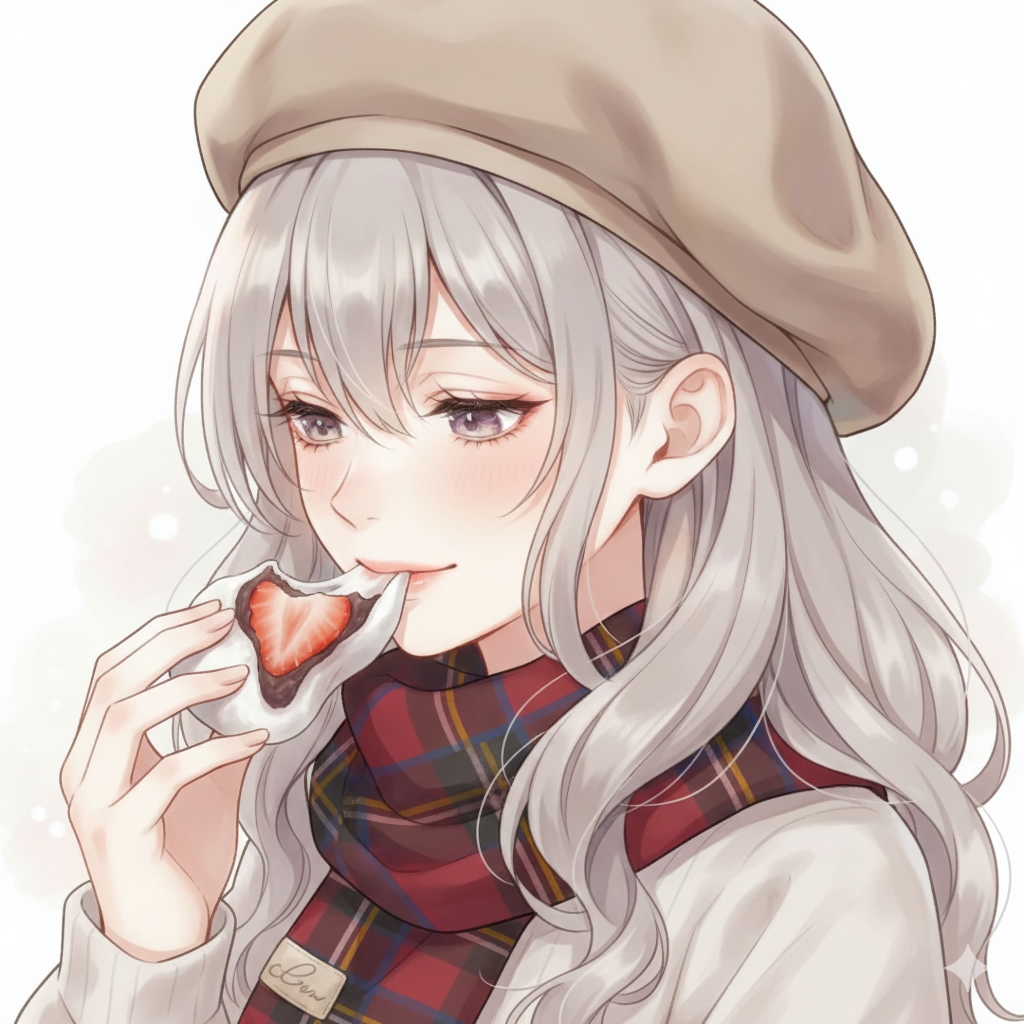 いちご大福の誘惑 | の人気AIイラスト・グラビア