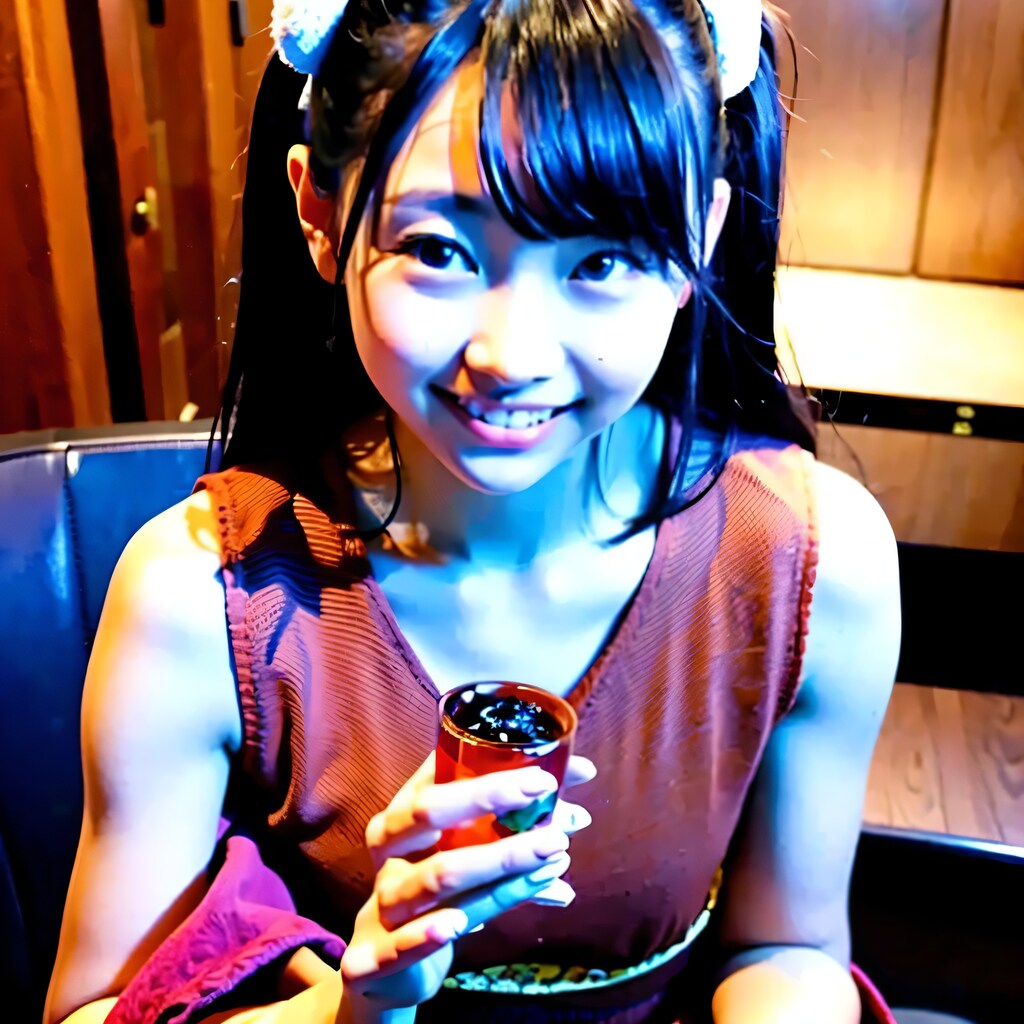 黒髪ロングでワンピースの美女６２