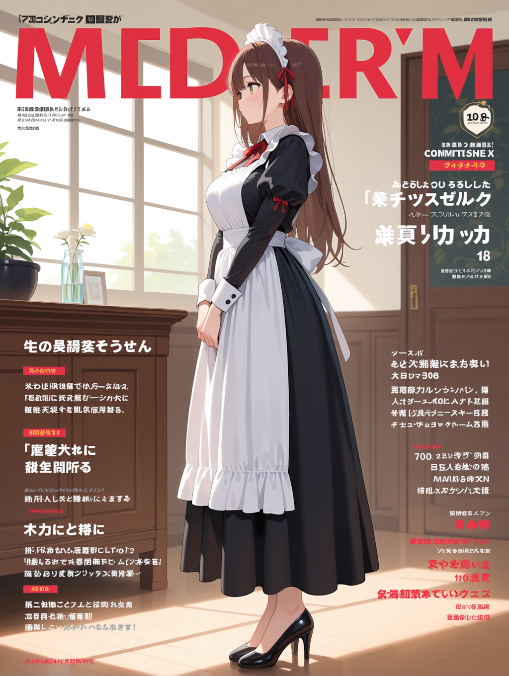 メイド雑誌　「編集者桐島、出演」