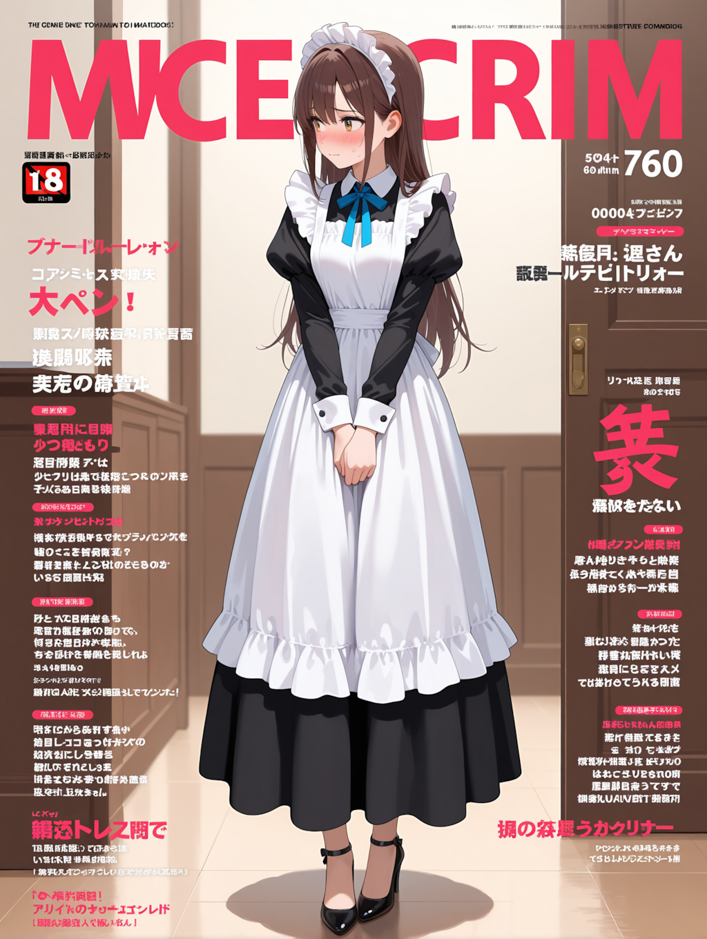 メイド雑誌　「編集者桐島、出演」