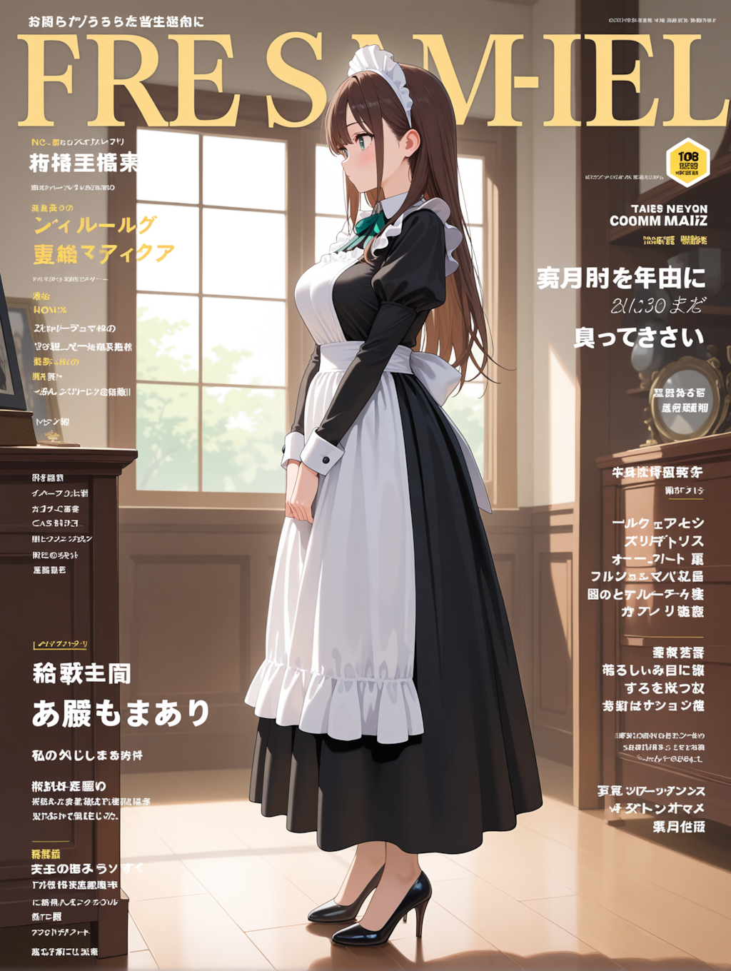 メイド雑誌　「編集者桐島、出演」