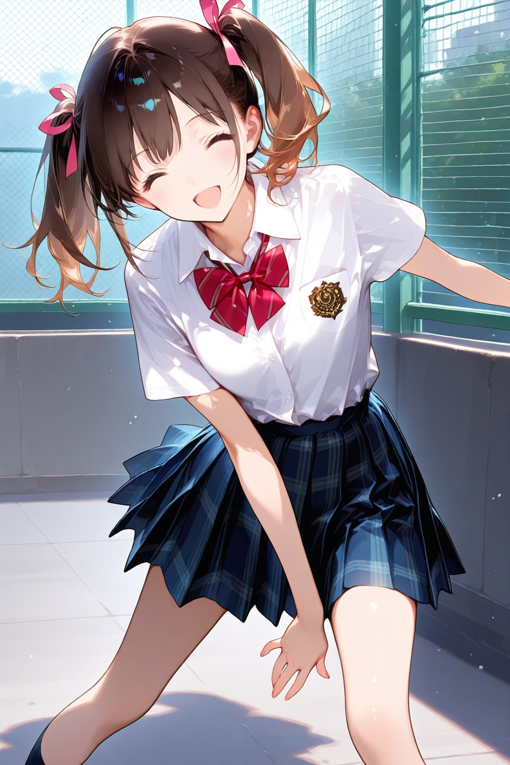 屋上で踊ってみた