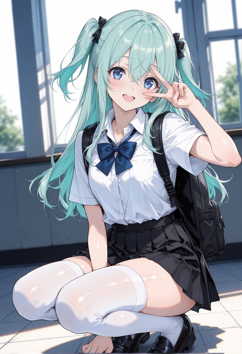 絶対領域ガール