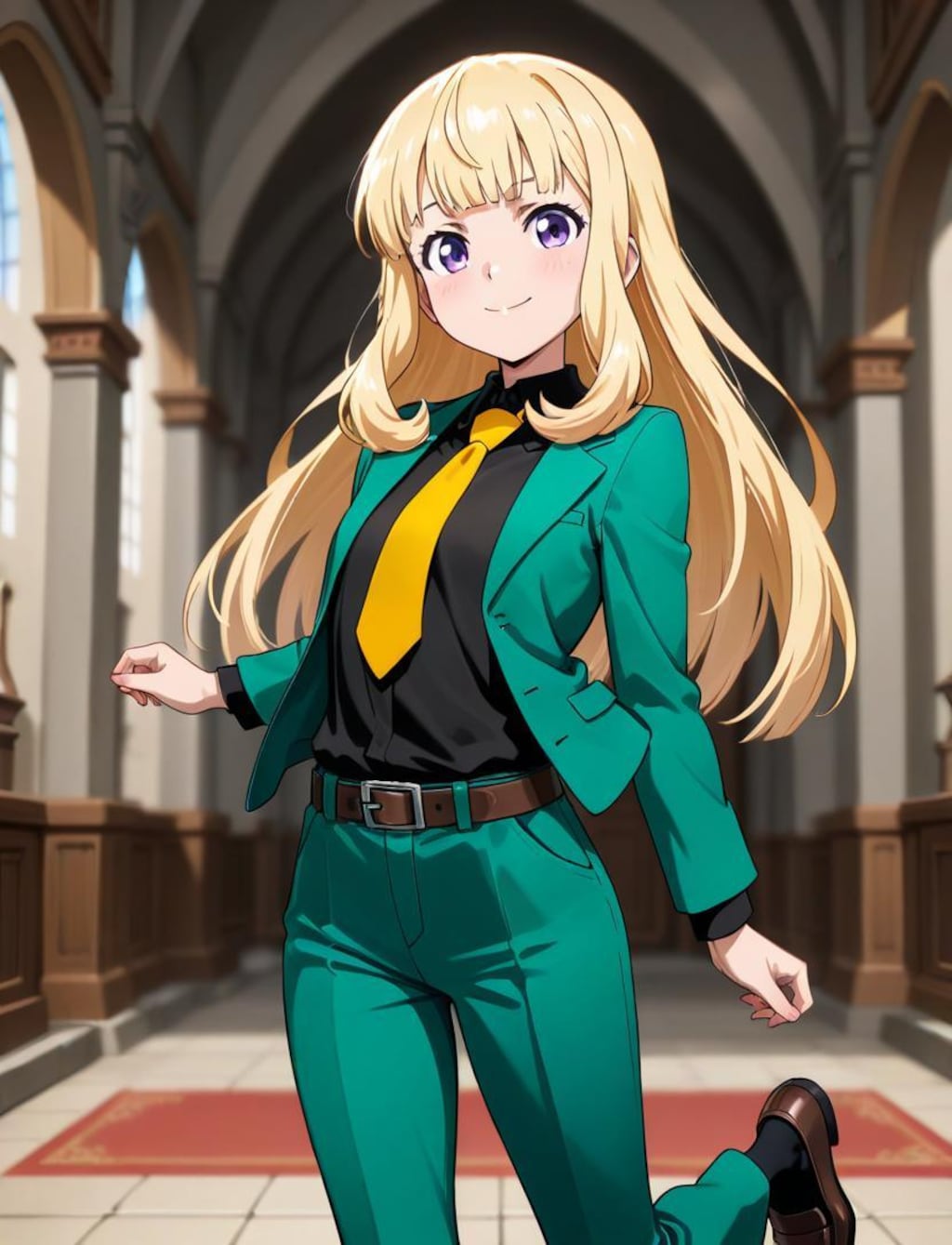 今日はカリ城コーデデ〜ス。