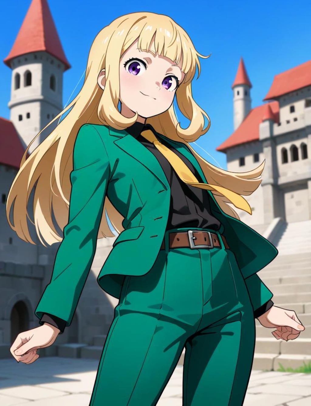 今日はカリ城コーデデ〜ス。