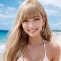 海で見つけた巨乳ギャル～ロングヘアー編 4枚目