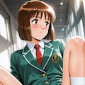 【日比野 真琴】くぱぁ・潮吹き【ボンボン坂高校演劇部】（サンプル） 2枚目