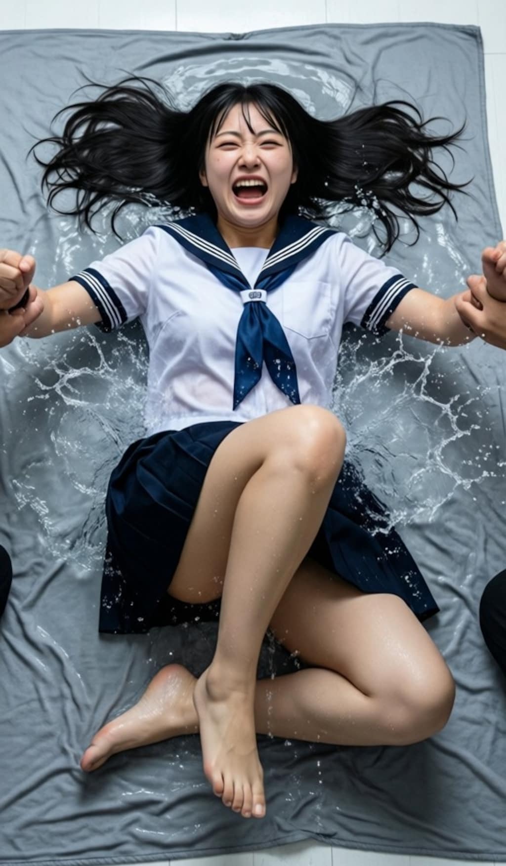 びちゃびちゃの女子