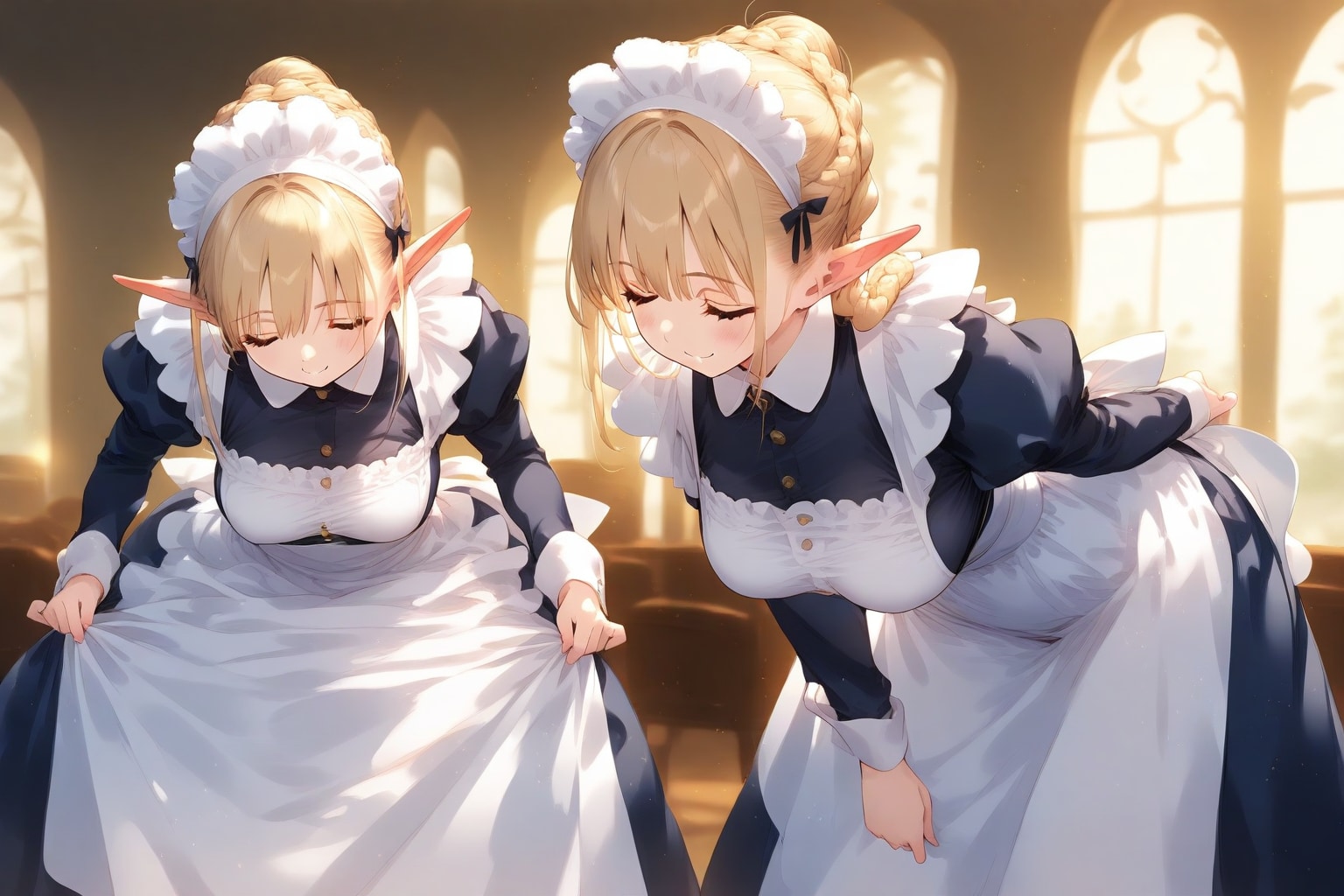 お館様・・・お早うございます　ー #WAVE カテーシー成功した？ ー