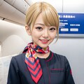 日系航空のCAさん（赤組） 8枚目