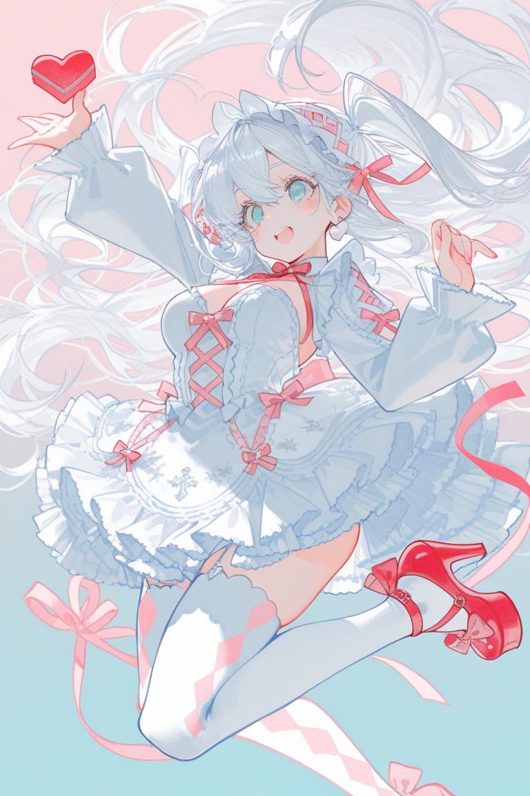 <山葉ちゃん>ホワイトチョコロリータドレス