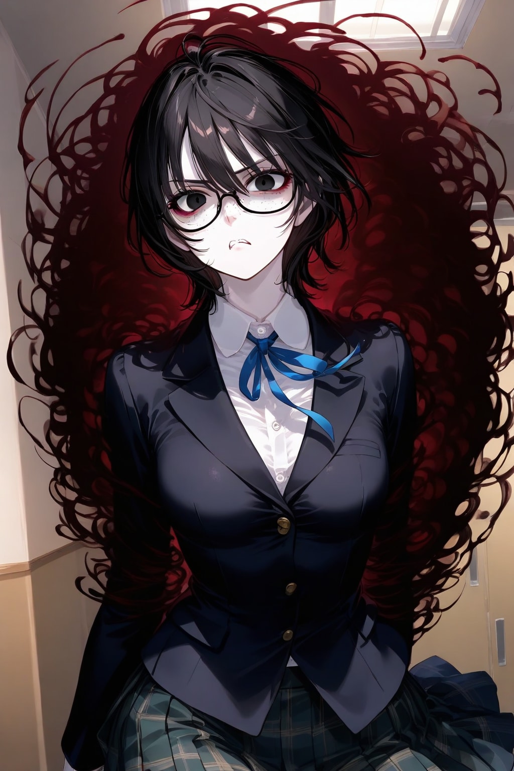 学園に巣食う悪霊 | の人気AIイラスト・グラビア