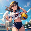 天使ちゃんのバレーボール250807 4枚目