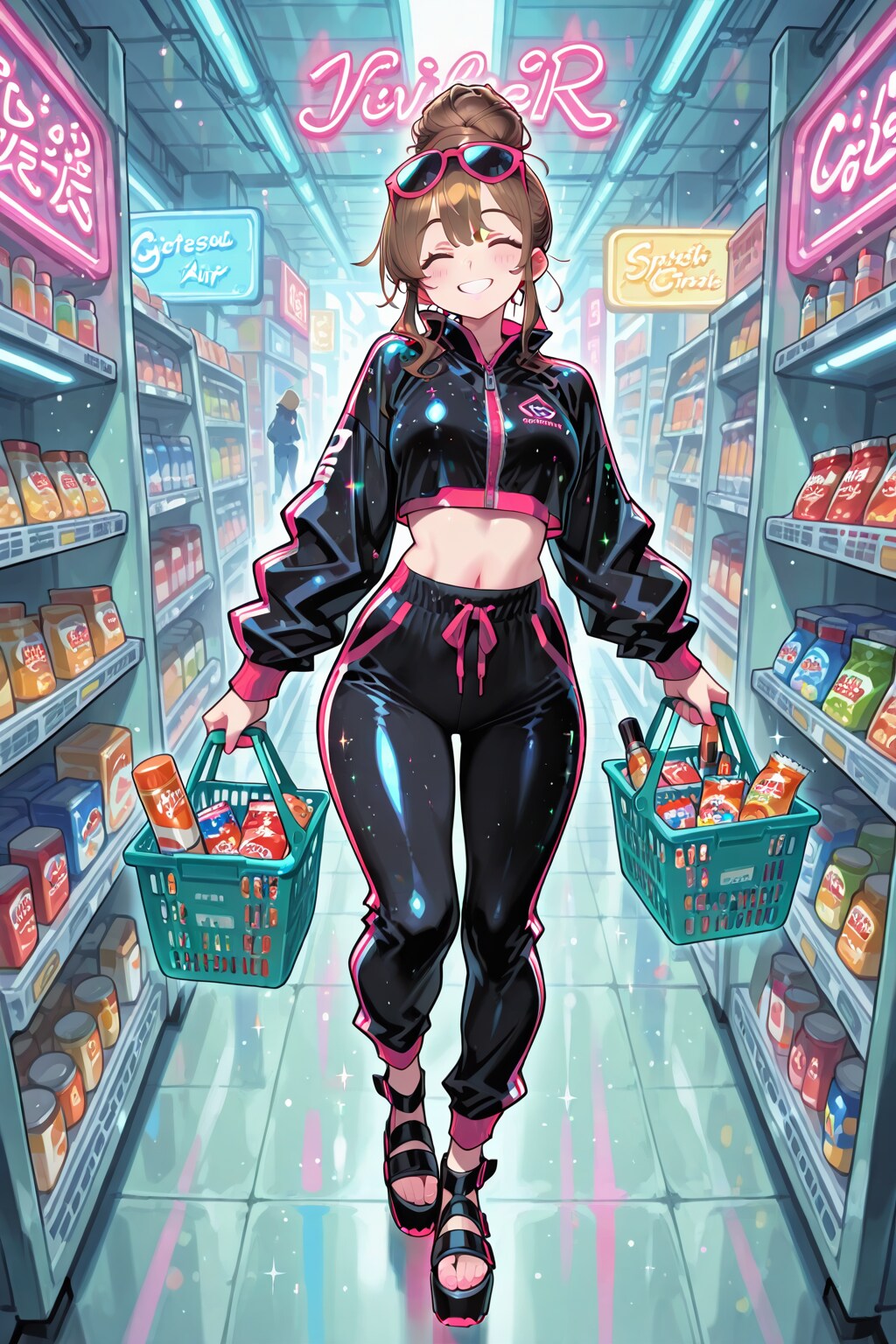 ギャルちゃんの爆買い | の人気AIイラスト・グラビア