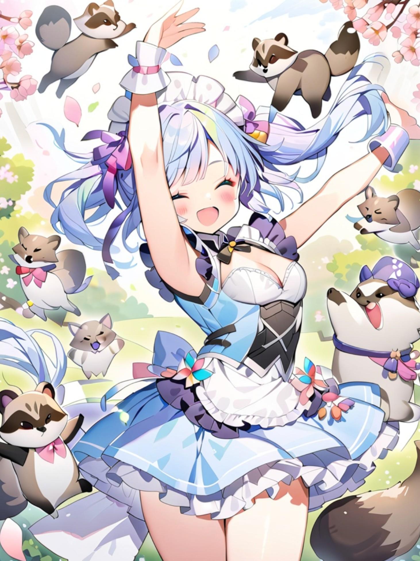 アゲアゲなメイドちゃん