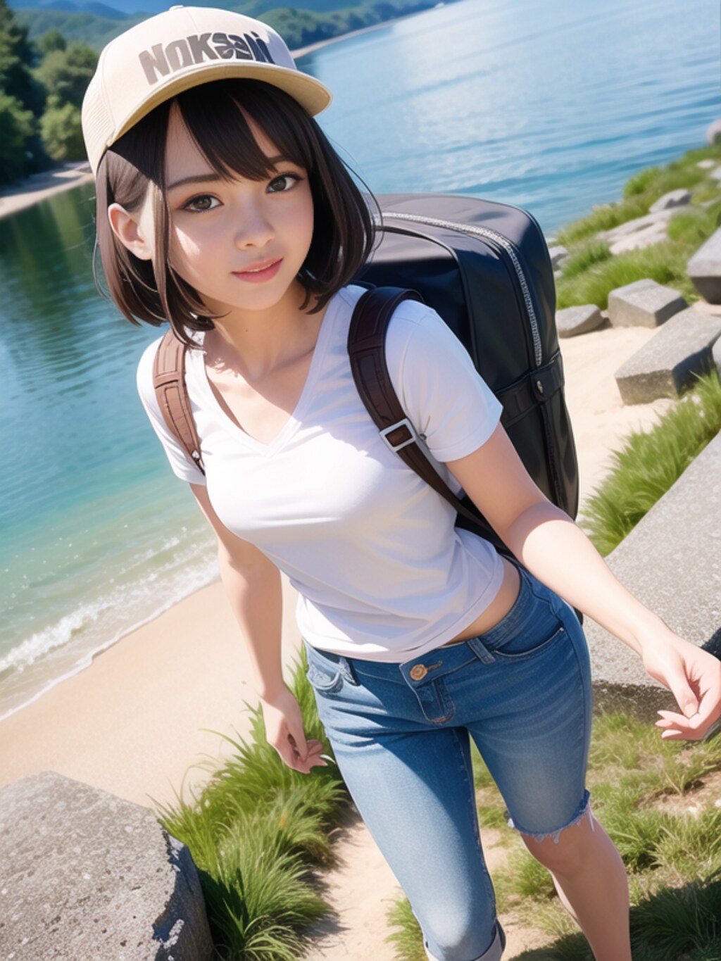 たまにハイキング来ると気持ちいいね