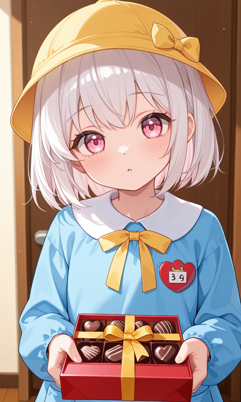 チョコをもらってくれる？