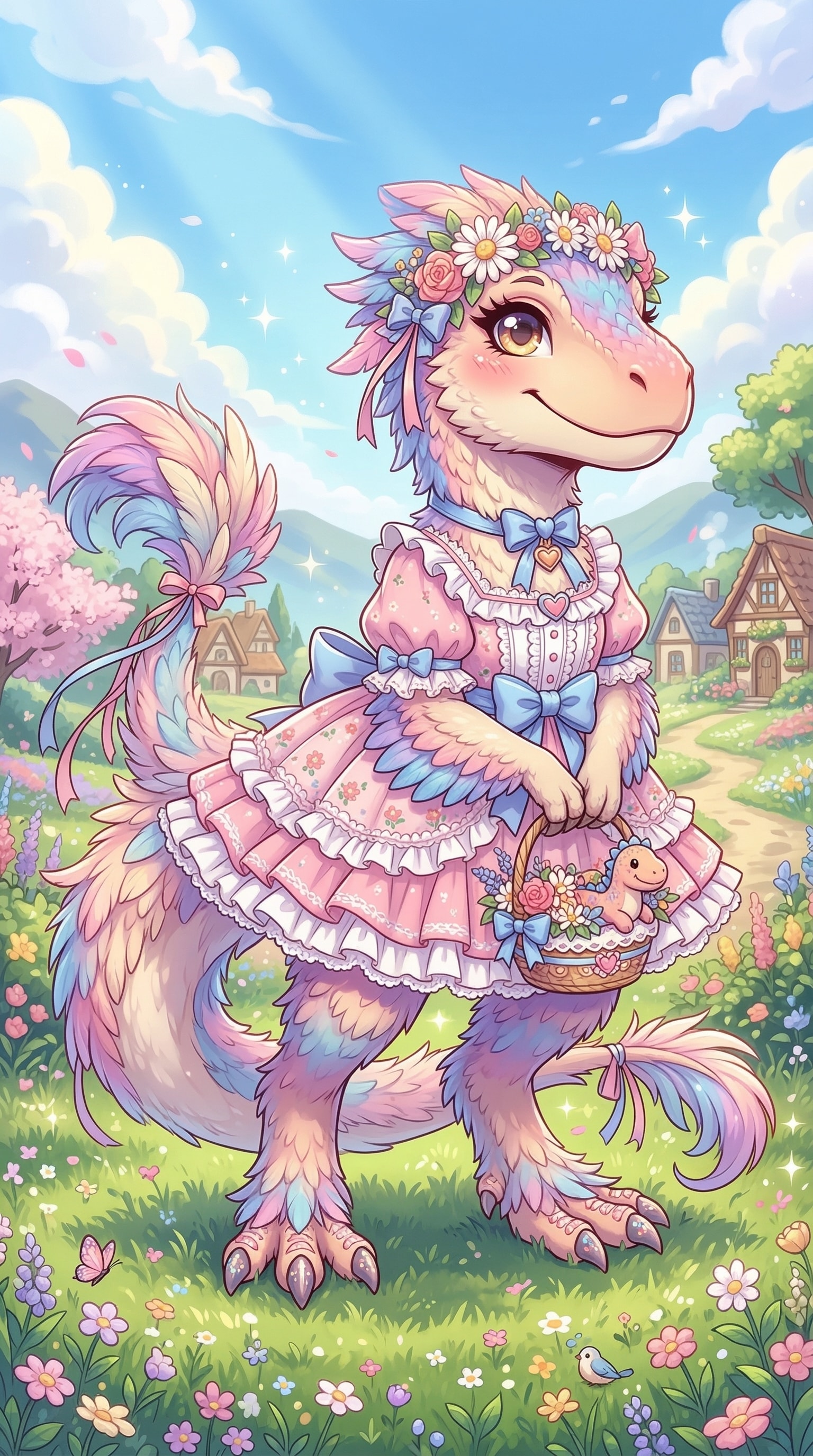 寺野竜子、恐竜です(^^) | の人気AIイラスト・グラビア