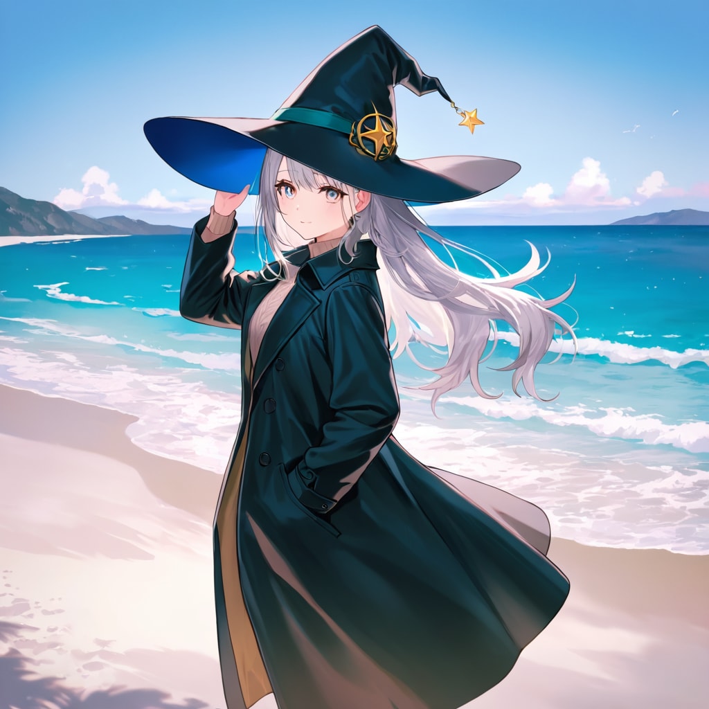 砂浜の魔女