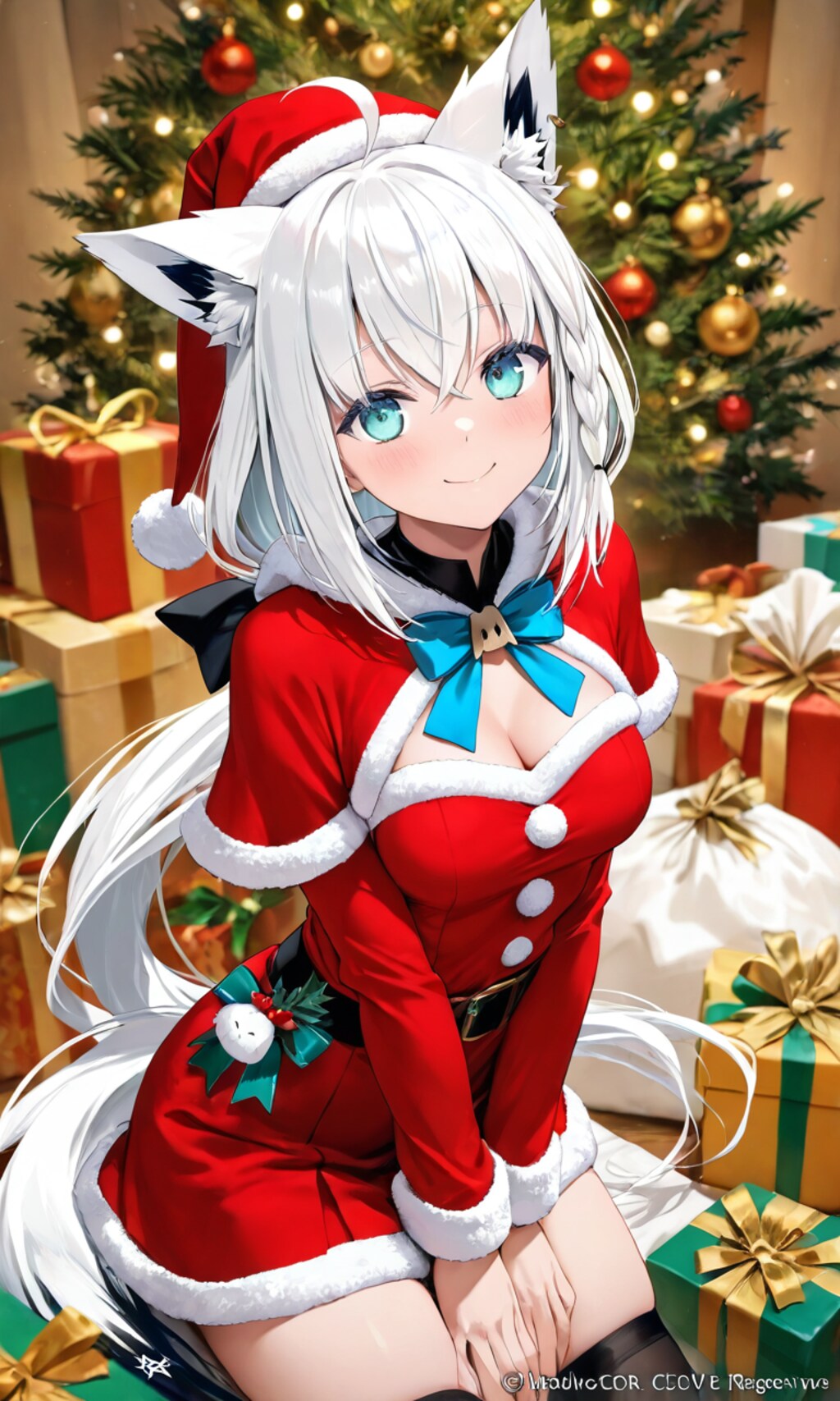 白上フブキがプレゼントをお届け♪