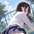 公園でオナニーしちゃう女の子 2日目 12枚 11枚目