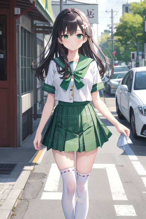 セーラー服の女の子
