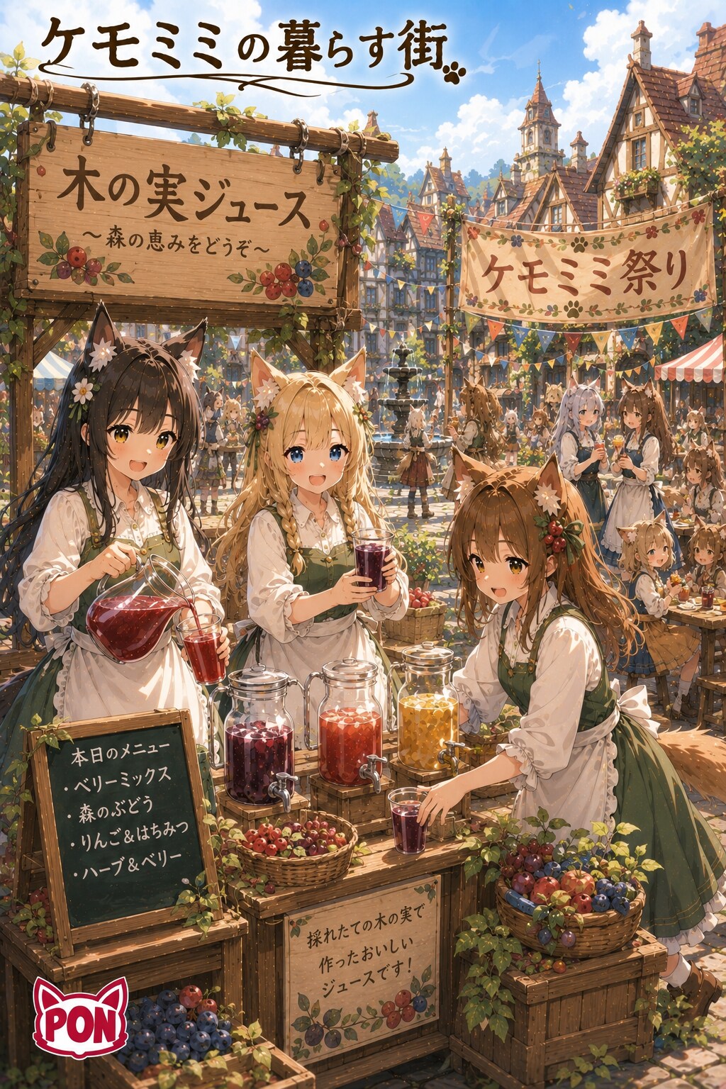 ケモミミの暮らす街