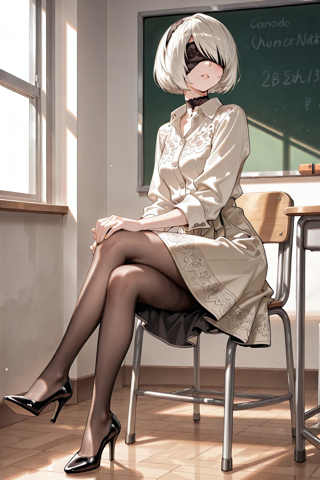 2B先生 | の人気AIイラスト・グラビア