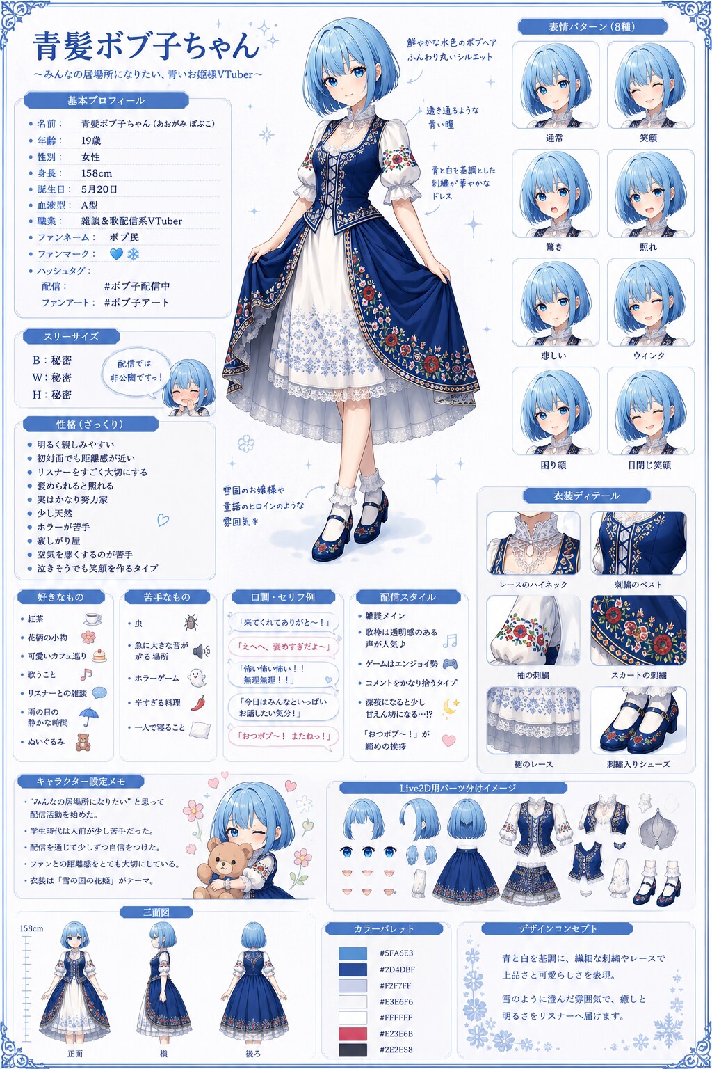 うちの子キャラクターシート | の人気AIイラスト・グラビア