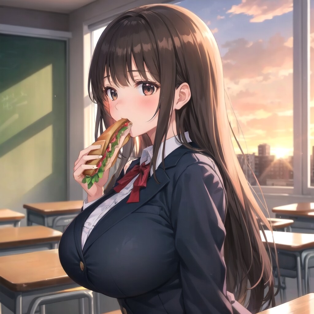 秋の放課後、少し寂しい味