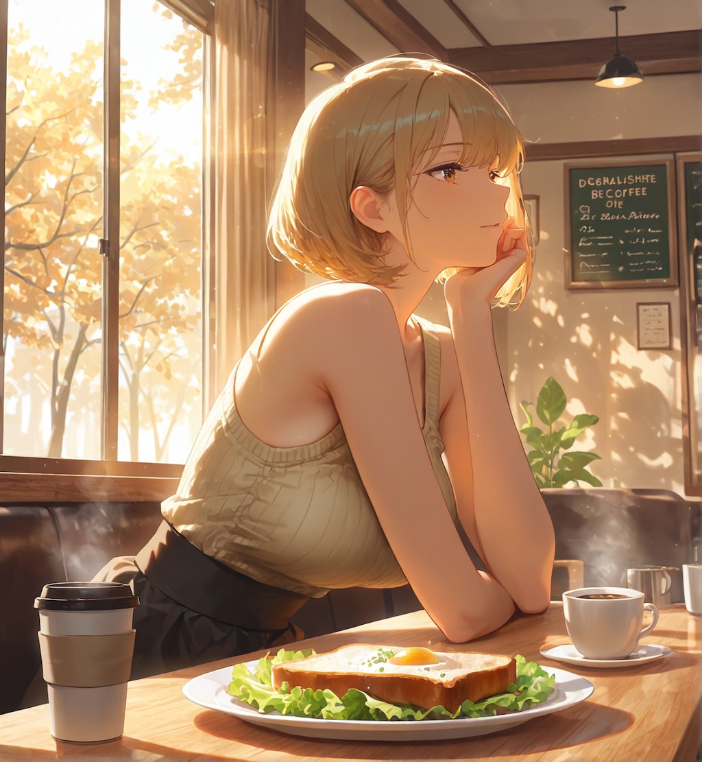 咲｜仕事前の咲☕️