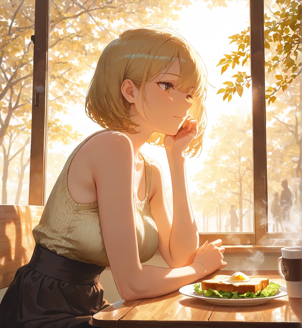 咲｜仕事前の咲☕️