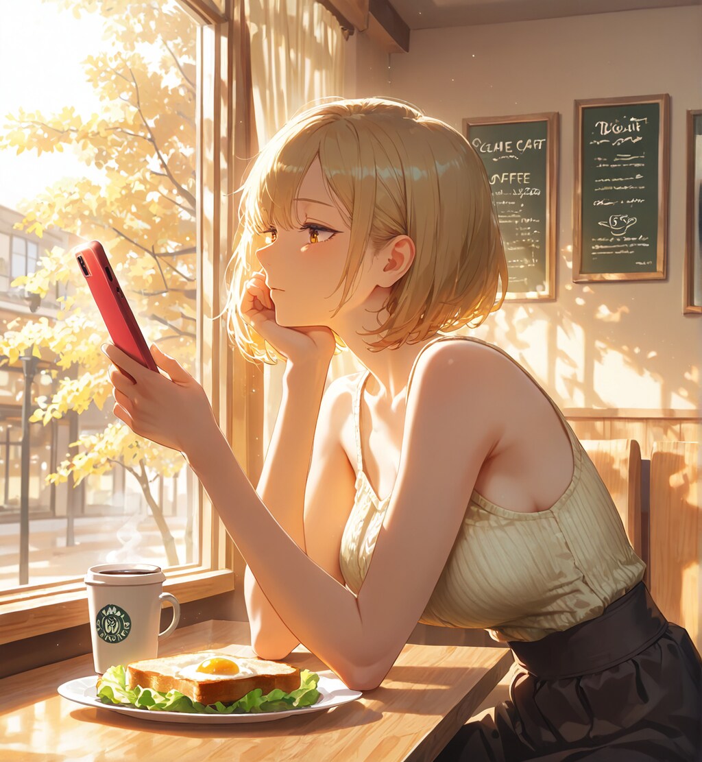 咲｜仕事前の咲☕️