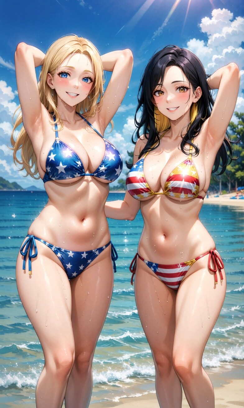 米国？