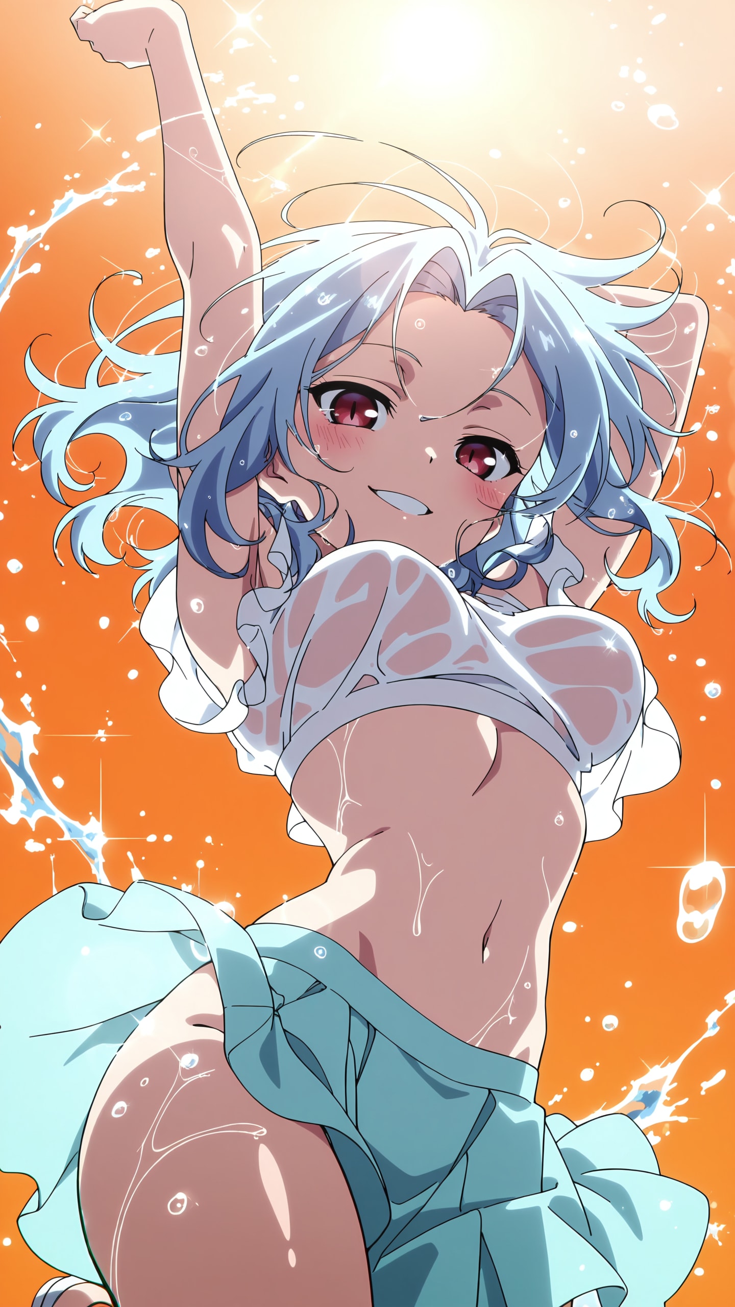 はじける濡れ透け！