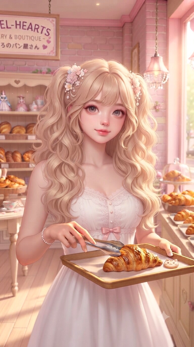 美味しいパン屋さん🍞 | の人気AIイラスト・グラビア