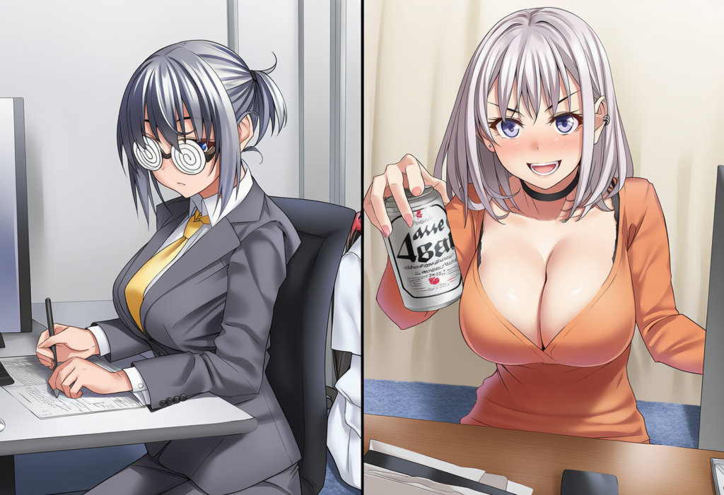 オンオフがしっかりしてる彼女