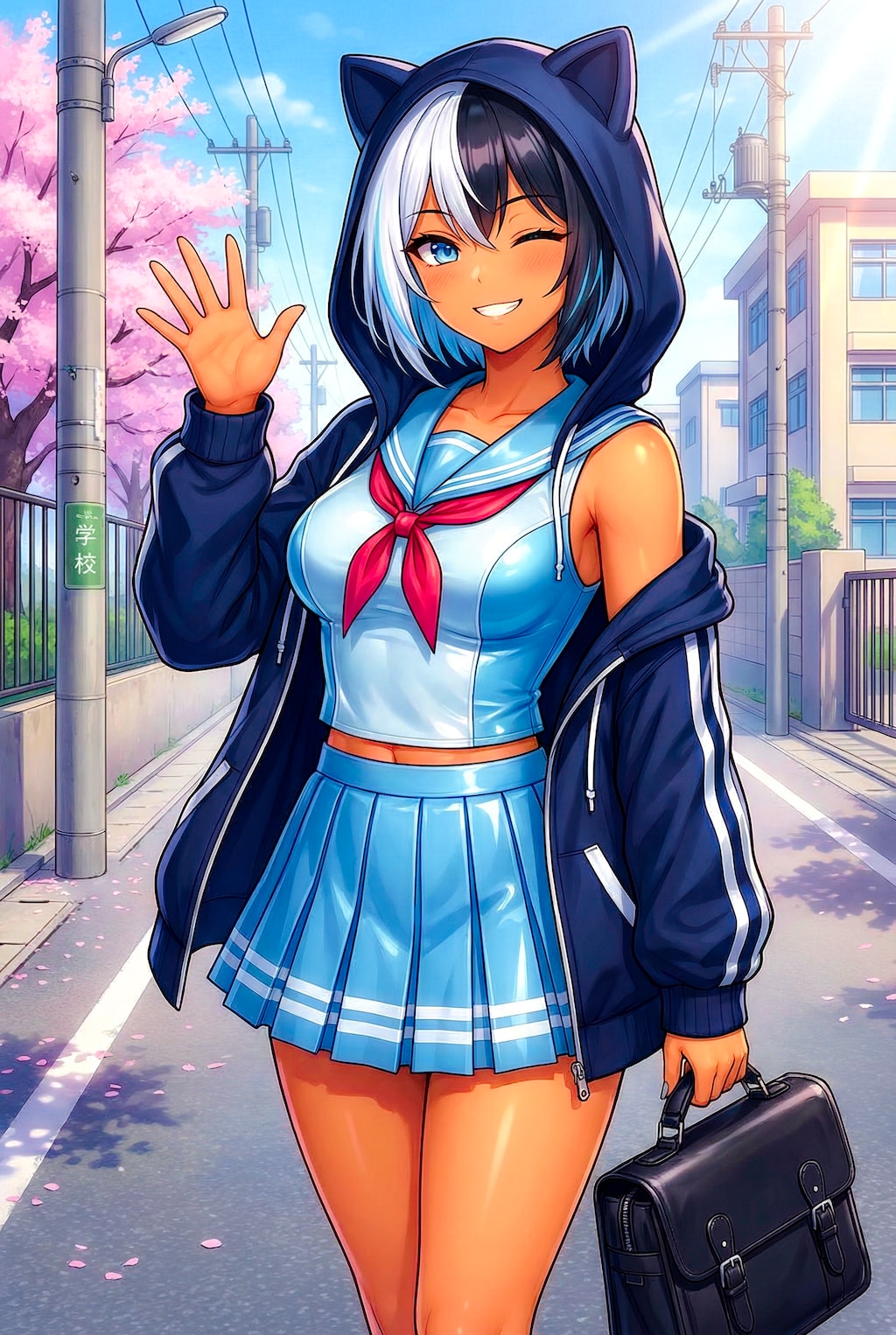 オリキャラ 姫神瑠衣 制服