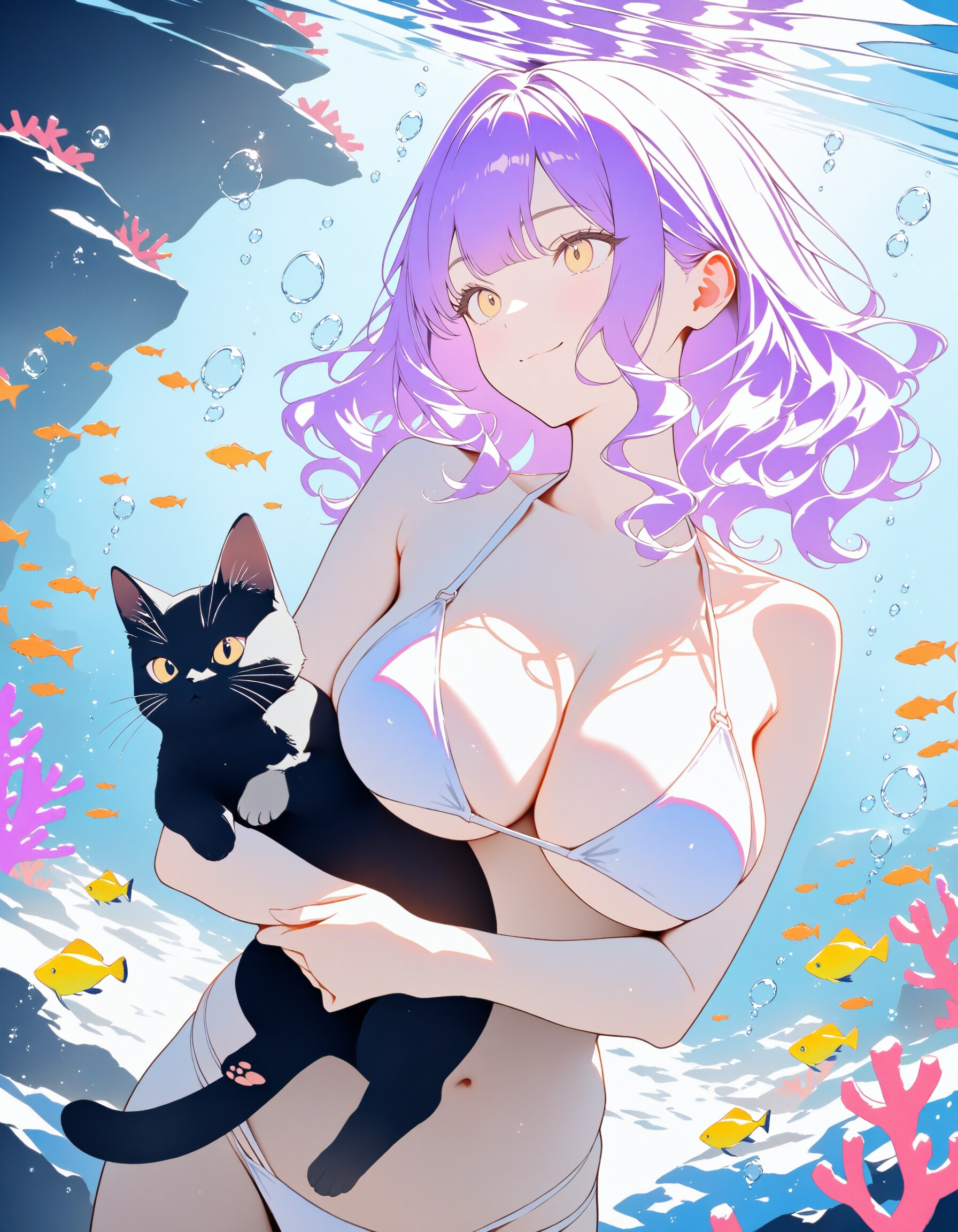 水中猫可愛がり姉さんXL