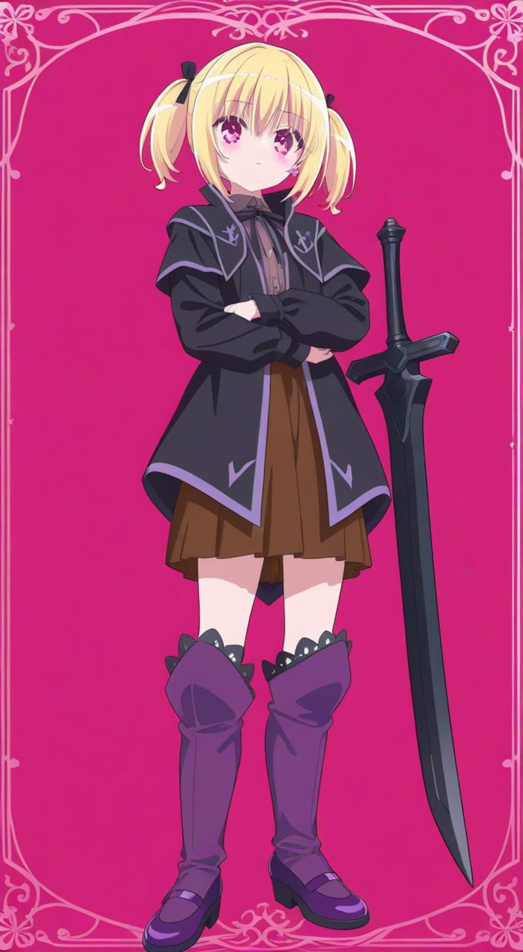 城の女兵隊長